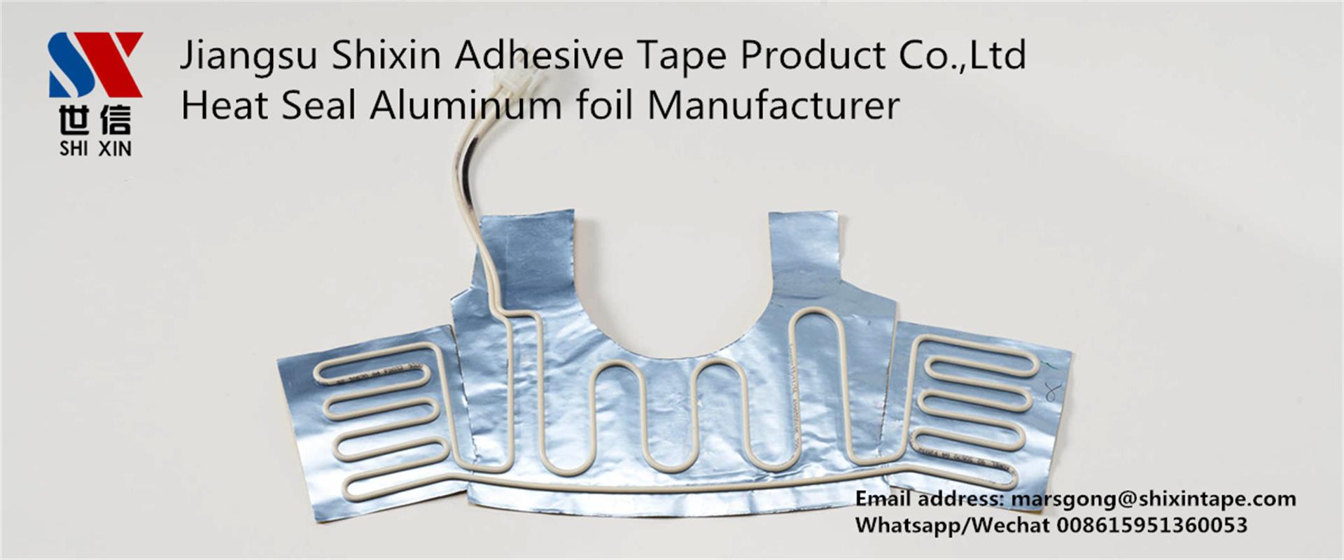 Heat seal aluminum foil tape ( aluminum foil heater)