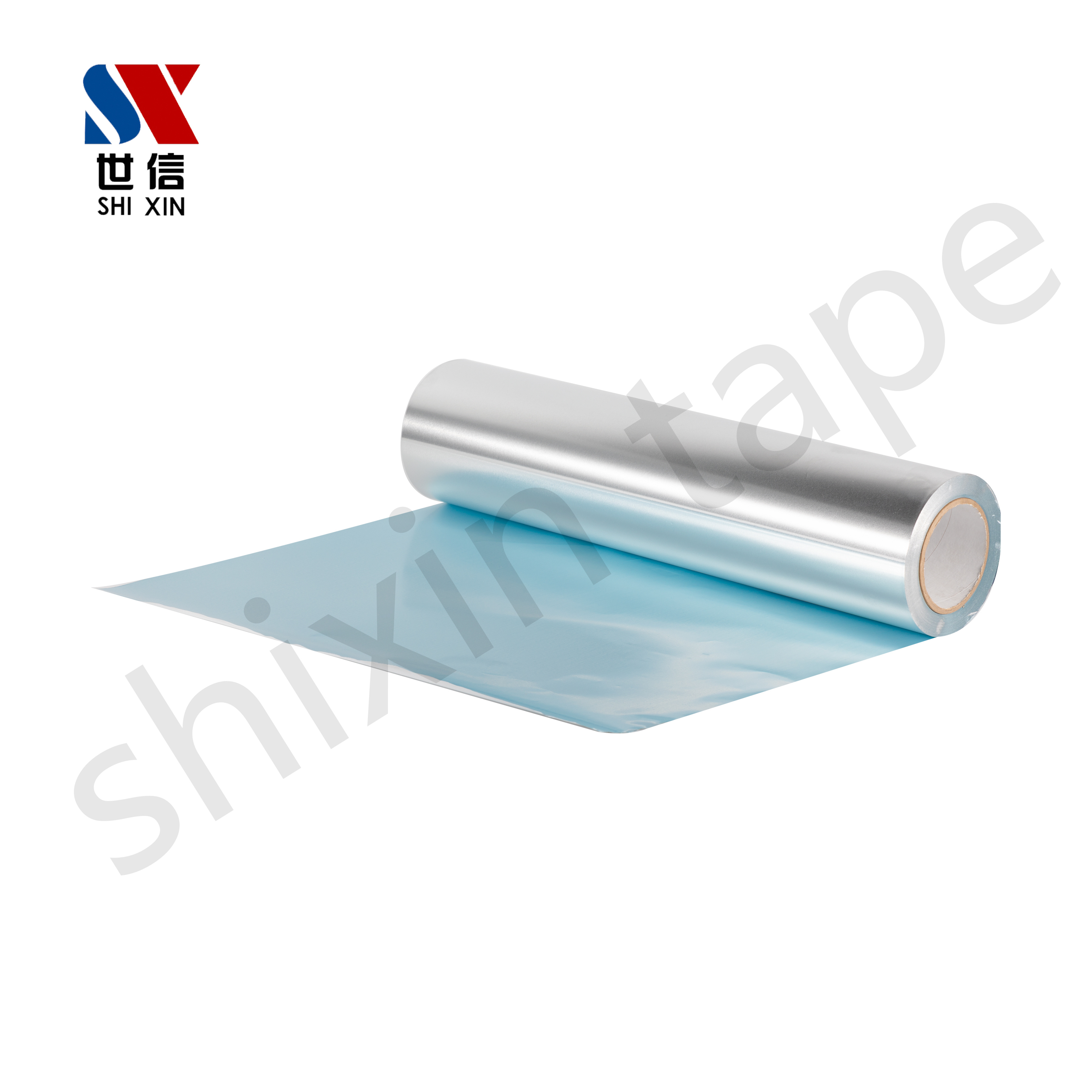 Heat seal aluminum foil tape with Glassine release film