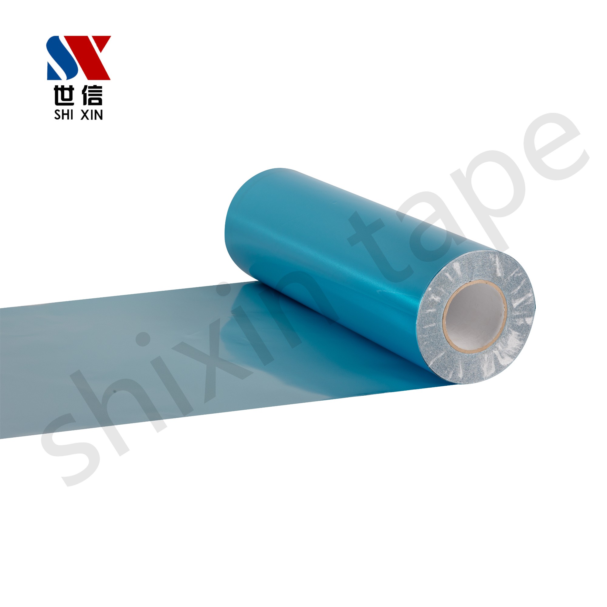 Heat seal aluminum foil tape without release film