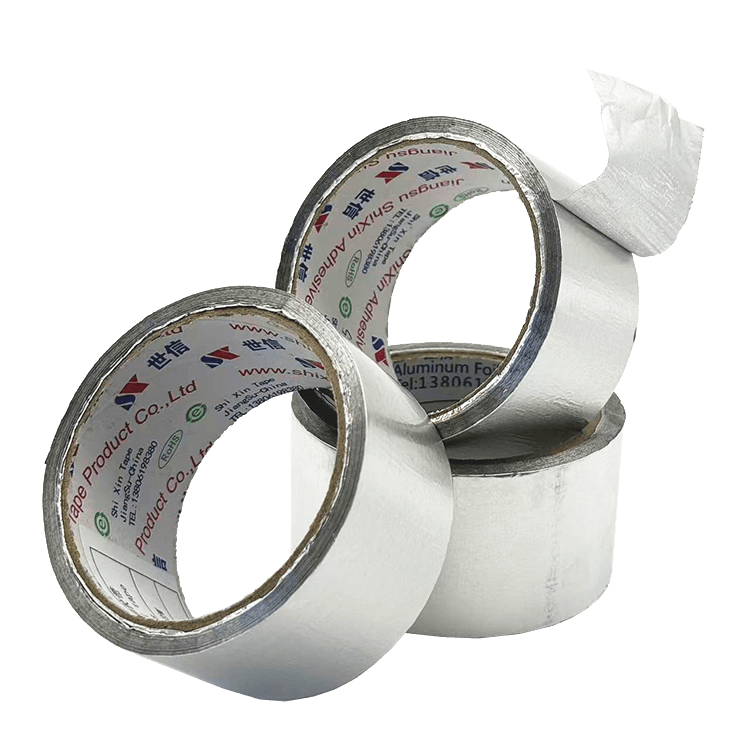 Heat-Resistant Linerless Foil Tape for Flame & Pipe Protection Heat-Resistant Linerless Foil Tape for Flame & Pipe Protection