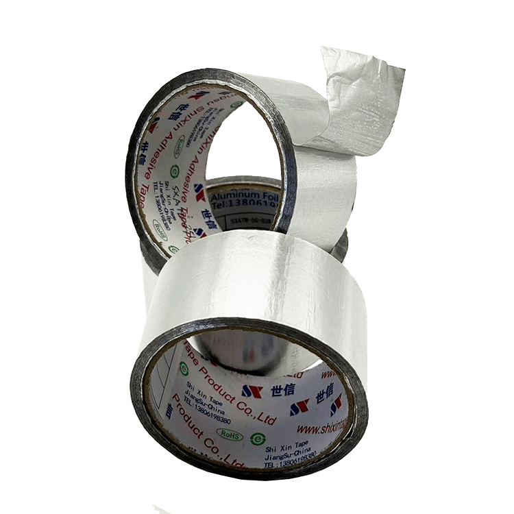 Heat-Resistant Linerless Foil Tape for Flame & Pipe Protection Heat-Resistant Linerless Foil Tape for Flame & Pipe Protection