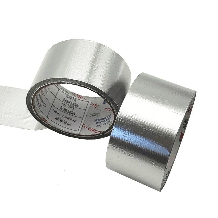 Custom-Size Water-Base Linerless Foil Tape(Jumbo Roll) Custom-Size Water-Base Linerless Foil Tape(Jumbo Roll)
