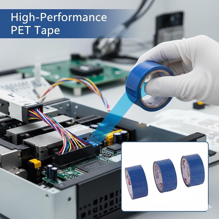 Blue PET Adhesive Tape
