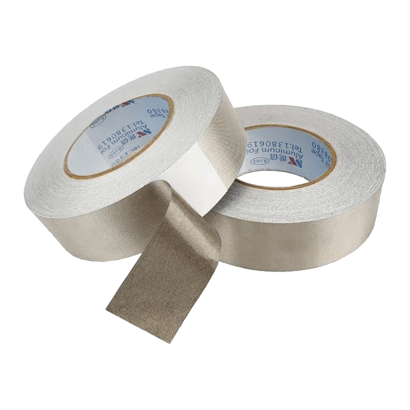 Gray plain weave conductive cloth tape